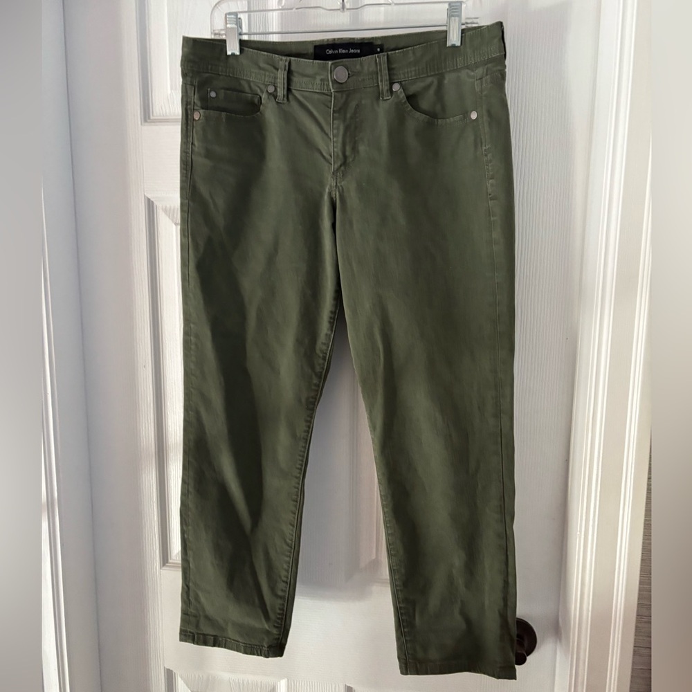 Calvin Klein Green Jeans 10